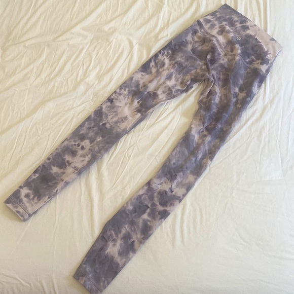 Lululemon 28” Diamond Dye Pink Bliss Graphite Purple size 2 - Picture 4 of 4